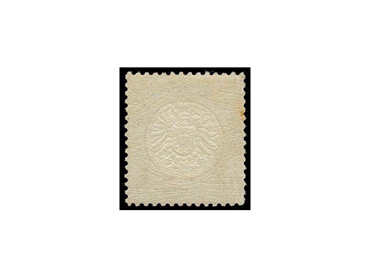 9 Kr. rötlichbraun mit Plattenfehler 'Farbfleck unter erstem R in KREUZER', Feld 1, ungebraucht, kleiner Braunpunkt im Rand, 