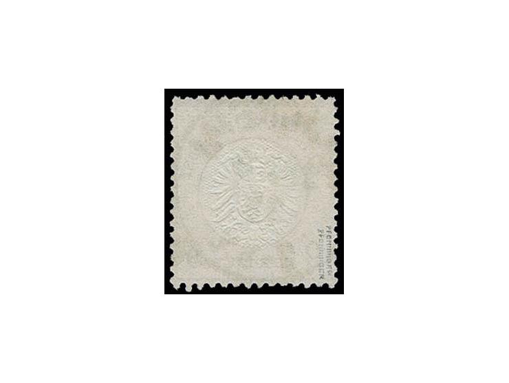 9 Kr. lilabraun, farbfrisch und sehr gut zentriert, gut gezähnt mit sauberem EKr. "MANNHEIM 28 5 73", Kabinett, sign. Pfennin
