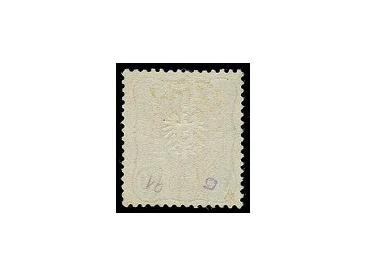 50 Pfge. graugrün, sauber ungebraucht, Pracht, violette Privatsignatur und Fotoattest Jäschke-L. BPP