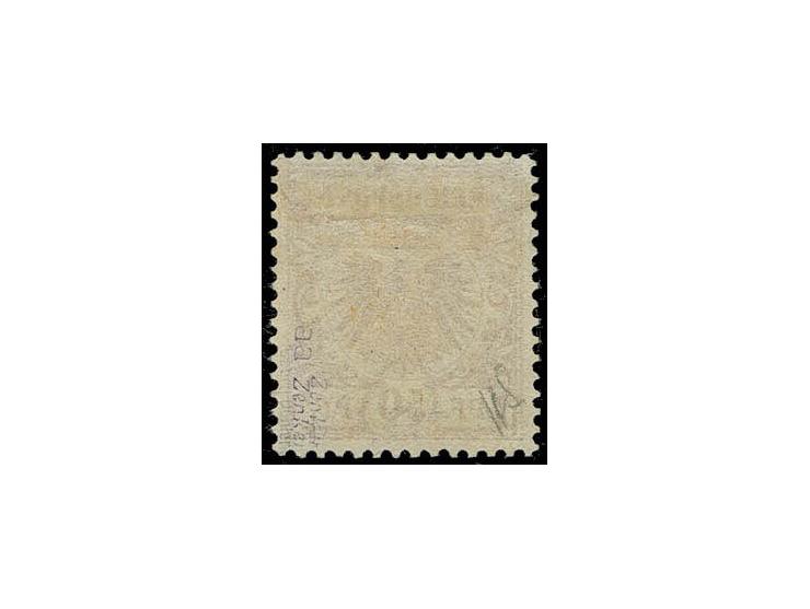  50 Pfg. braunkarmin, farbfrisch, sauber ungbraucht, Kabinett, eine seltene Marke, sign. Bühler und Zenker sowie Fotoattest W