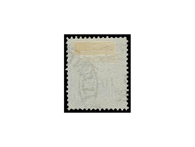 50 Pfg. grünlichgrau, Barmer Postfälschung, sauber gestempelt "LANGERFELD 5 10 82", bis auf eine minimale Schürfung in sehr g