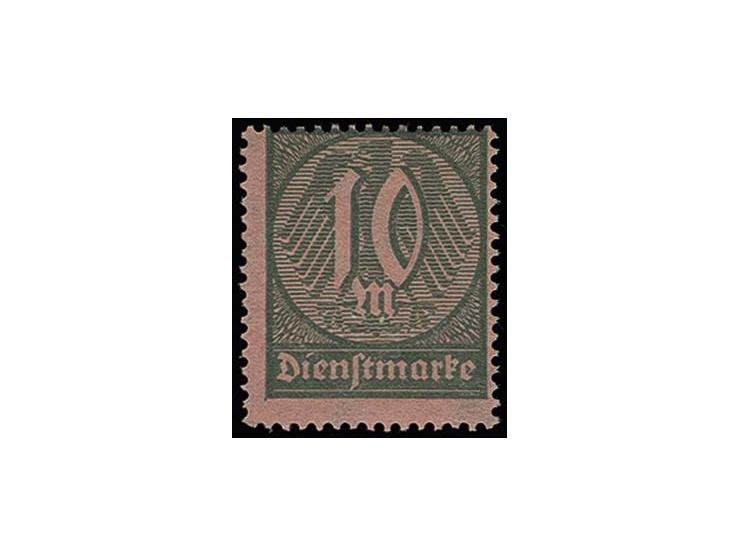1922, 10 M. mit liegendem Wasserzeichen, postfrisch, Kabinett, sign. Hochstädter BPP und Fotoatteste Bechtold und Fleiner BPP