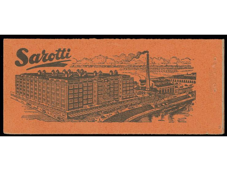 1925, Markenheftchen Rheinland-Marken ohne Klammer mit den 3 Zwischenblättern, postfrisch, H-Blätter stockfleckig (Mi. 7.500,