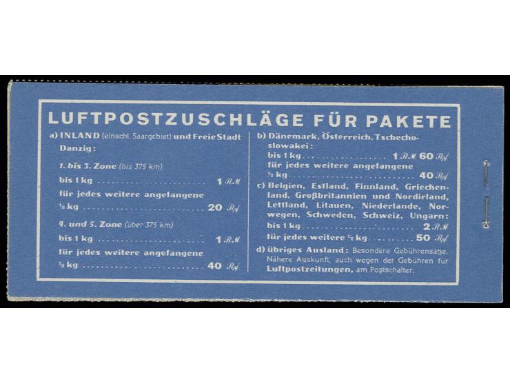 dito, ohne O-Nr. postfrisch, tadellos gezähnt (Mi. 1.400,-)