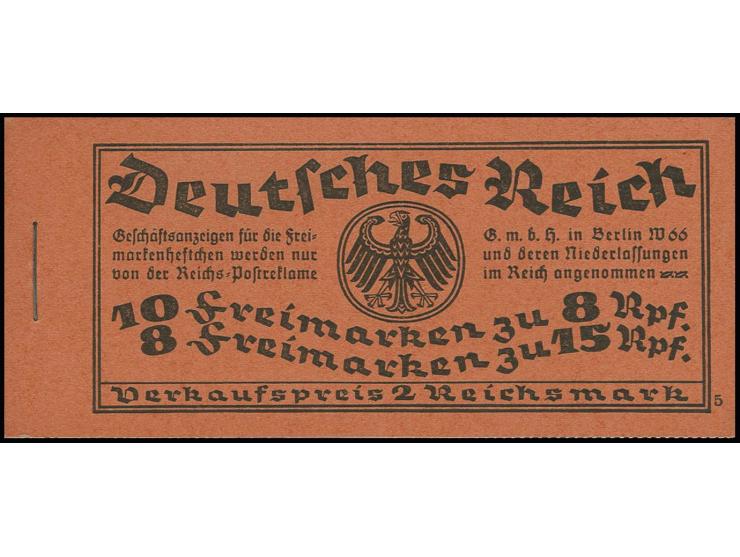 1927, Beethoven/Kant mit O-Nr. 5, erste Auflage, beide H-Blätter uk (Mi. nicht gelistet), postfrisch in tadelloser Erhaltung 