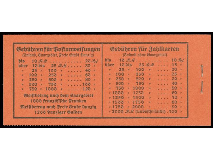 1927, Beethoven/Kant mit O-Nr. 5, erste Auflage, beide H-Blätter uk (Mi. nicht gelistet), postfrisch in tadelloser Erhaltung 