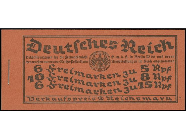 Reichspräsidenten mit O-Nr. 7, postfrisch in hervorragender Erhaltung, Luxus (Mi. 3.000,-)