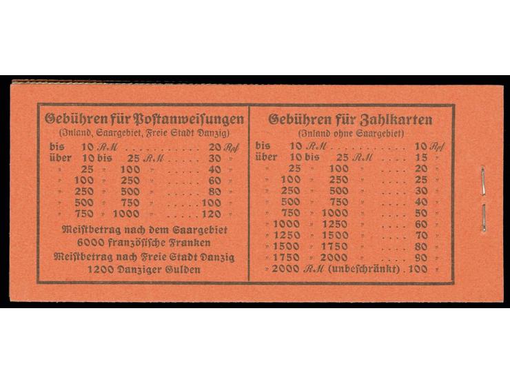 Reichspräsidenten mit O-Nr. 7, postfrisch in hervorragender Erhaltung, Luxus (Mi. 3.000,-)