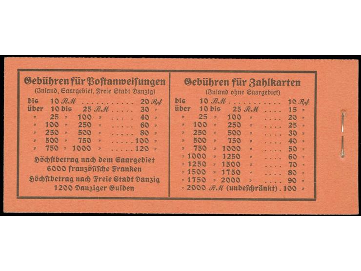 dito, dabei H-Bl.62 Strichleisten ok, postfrisch, Kabinett (Mi. 1.300,-)