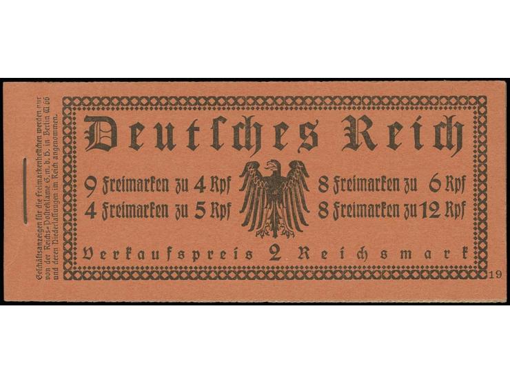 dito, in Type 26.2.4, dabei H-Bl.61 ohne sowie 62 und 63 mit jeweils unterbrochener Strichleiste, postfrisch, Kabinett (Mi. 1