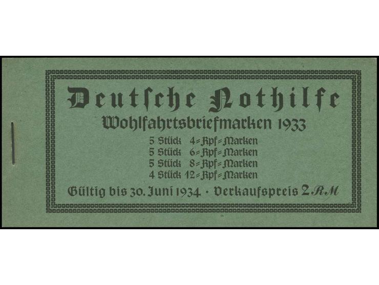 dito, Ränder durchgezähnt/nicht durchgezähnt, postfrisch in tadelloser Erhaltung, Kabinett (Mi. 1.000,-)
