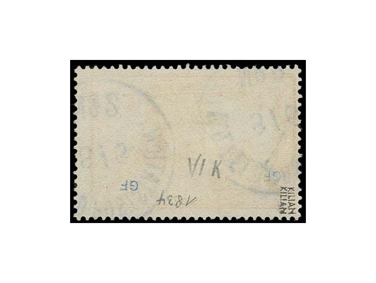 1 M. mit  EKr. "K.D.FELD-POSTSTATION No. 2 8.6", Kabinett, sign. GF (Gustav Freyse) und Kilian sowie Fotoattest Jäschke-L. BP