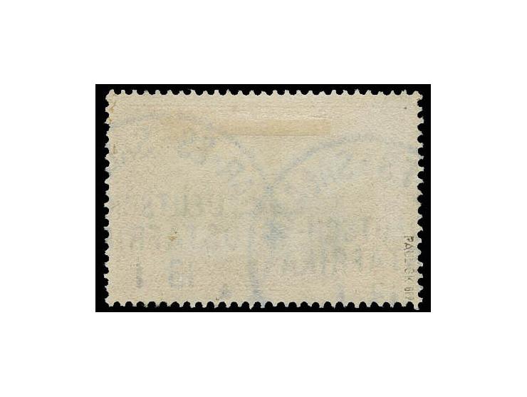DEUTSCH-OSTAFRIKA: 1901, 3 R. dunkelrot/grünschwarz mit Plattenfehler "Retusche in der Wolke über den Bug des Schiffes", saub