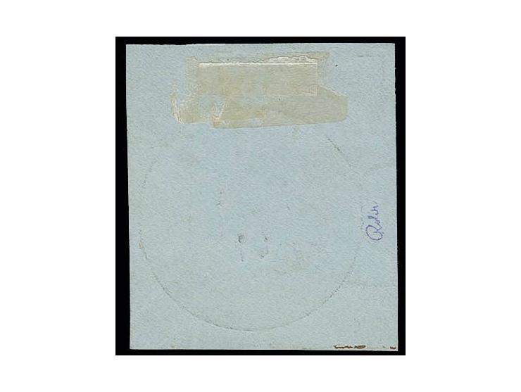 Mitläufer: Krone/Adler 3 Pfg. hellockerbraun mit diagonalem Aufdruck auf Briefstück mit klarem Stempel-Abschlag "TSINGTAU KIA