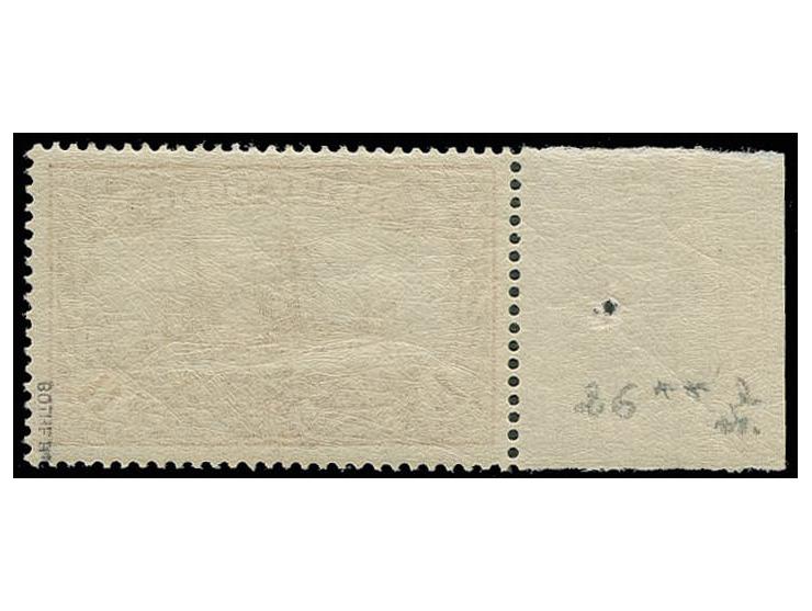 1905, ohne Wasserzeichen: 1½ $, linkes Randstück mit Passerkreuz, postfrisch, Kabinett, sign. Bothe BPP und Fotoattest Jäschk