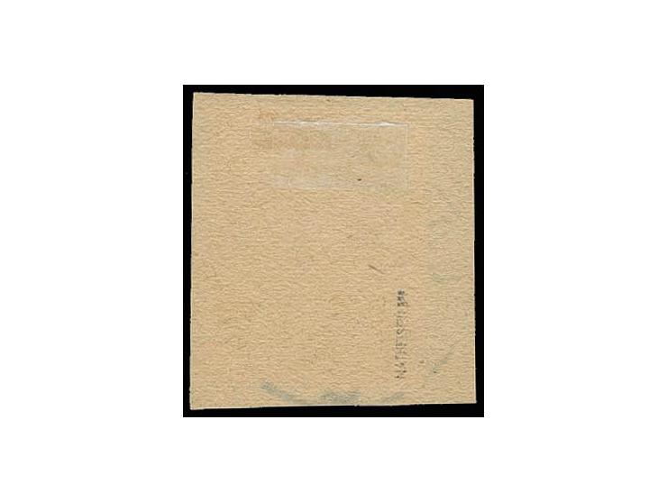 15 C. auf 25 M. mit klarem Stempel "LAUGALIAI 21.V.24" auf Briefstück, Kabinett, sign. Matheisen BPP und Fotoattest Huylmans 