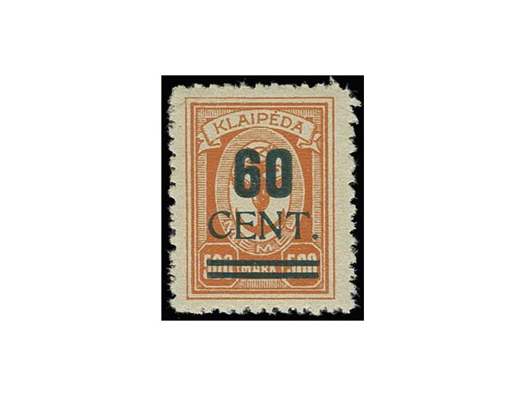 Grünaufdruck 60 C. Type I, postfrisch, Kabinett, sign. Vossen, Matheisen BPP und Fotoattest Huylmans BPP