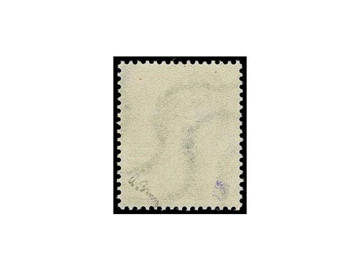 Aufdruck auf Neuauflage: Fehldruck 3 F. auf 12 Pfg., postfrisch, Pracht, sign. Brun und private Signatur