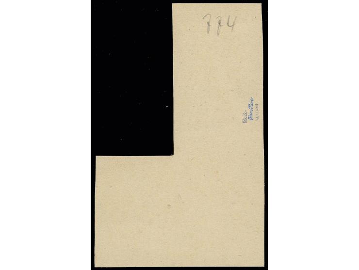 Tadschikische SSR 30 K. mit sauberem Stempel "EL(VA) 14 (VIII 41) auf Briefstück, Kabinett, u.a. sign. Keiler und Fotoattest 