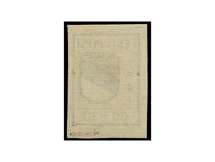 30 K. Type II, postfrisch, Kabinett, sign. Krischke BPP