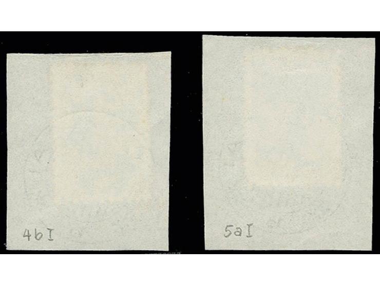 20 und 30 K. (Aufdruck schwarz) je mit Aufdruckfehler "Vi statt VI", je sauber mit Stempel "ZARASAI 24.VIII.41" auf Briefstüc