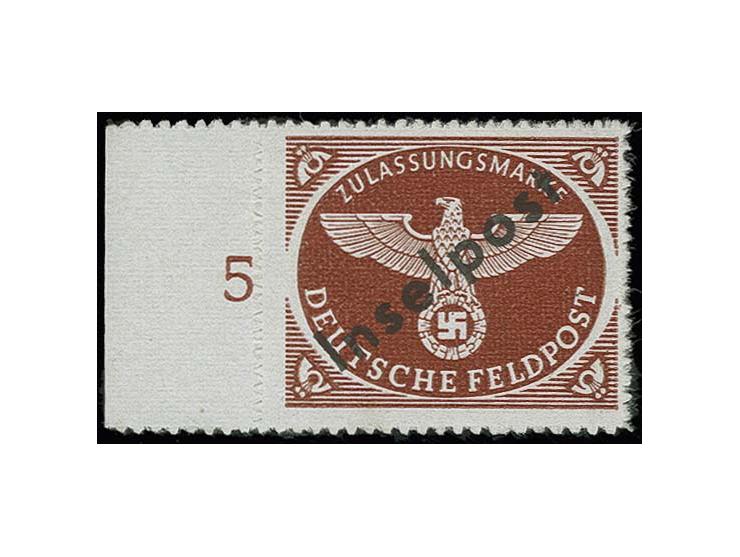 1944, Vukovar-Aufdruck vom linken Rand(dort Falzspur), postfrisch, Kabinett, sign. Dub und Fotoattest Mogler BPP