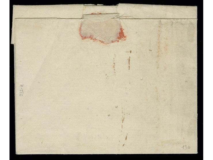 1800, "3 E. DON./ARM. DU. RHIN", L2 in rot auf Tagesbefehl aus dem Generalquartier zu Göppingen nach Straßburg