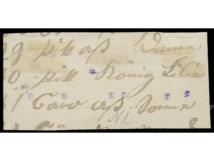 1862, Wappenausgabe durchstochen 11 3/4: 1/3 Gr. grün im waagerechten 3er-Streifen, farbfrisch und tadellos durchstochen mit 