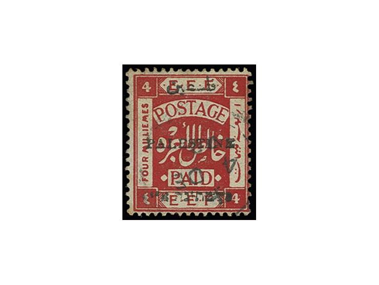 4 m., withdrawn type 23, lightly cancelled by cds., fine and rare, certificate Dorfman (Bale 19D)