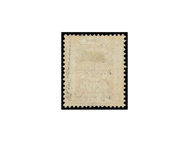 4 m. with "Z"-error, unused, fine, a very scarce stamp, signed Muentz with certificate (Bale 19Z)
