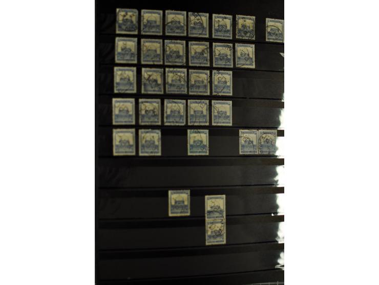 Perfins: "APC" on well over 500 stamps and one cover