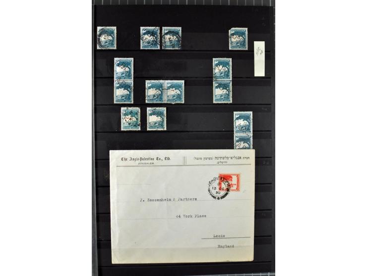 Perfins: "APC" on well over 500 stamps and one cover