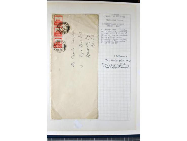 Remaining collection with a large amount of plate no. blocks and single stamps, gutter pairs and blocks, presentation booklet