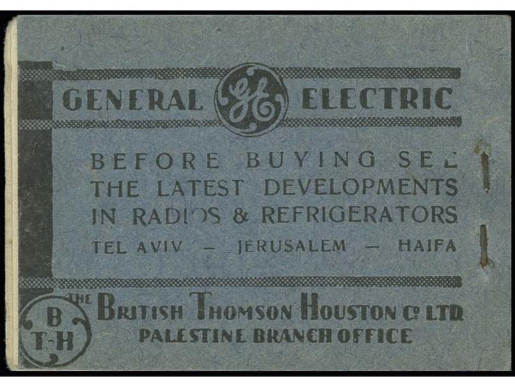 'Dummy' booklet without stamps, Bale no. 2