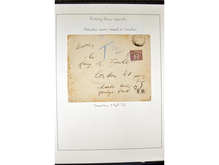 The remaining unused and used collection incl. the set of 9 in vertical gutter pairs and several plate no. single stamps and 