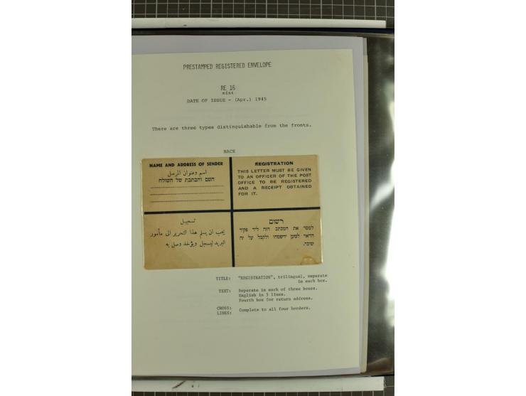 Registered envelopes, nationally and internationally awarded exhibition collection in 5 volumes, containing about more than 1