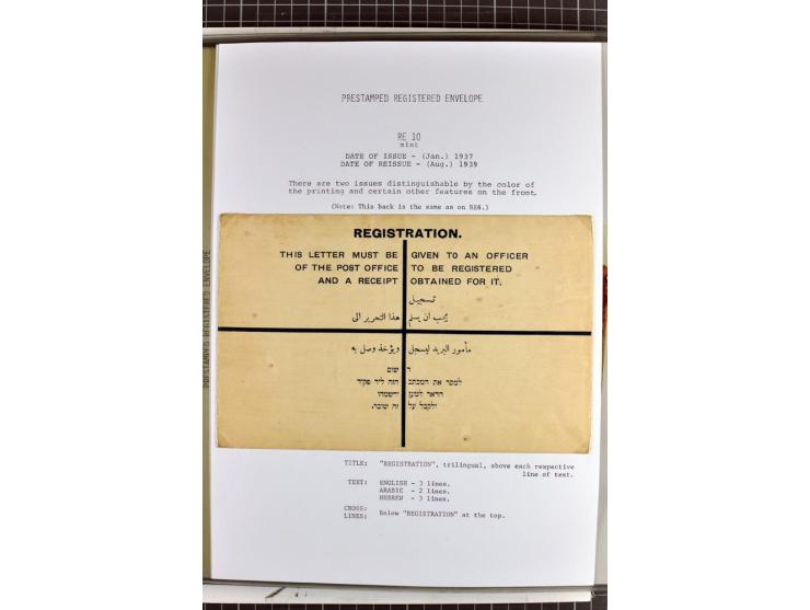 Registered envelopes, nationally and internationally awarded exhibition collection in 5 volumes, containing about more than 1