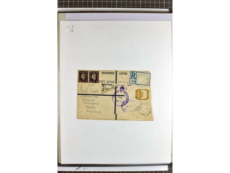 Registered envelopes, nationally and internationally awarded exhibition collection in 5 volumes, containing about more than 1
