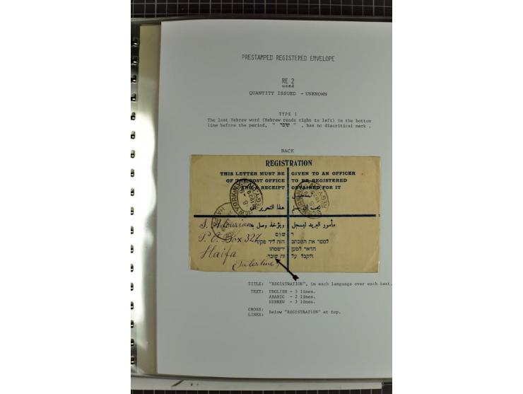 Registered envelopes, nationally and internationally awarded exhibition collection in 5 volumes, containing about more than 1
