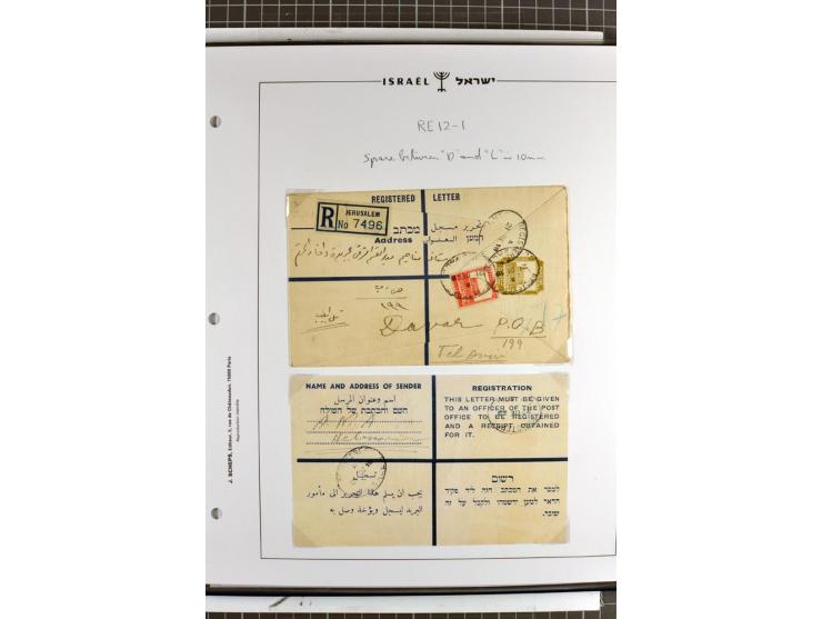 Registered envelopes, nationally and internationally awarded exhibition collection in 5 volumes, containing about more than 1