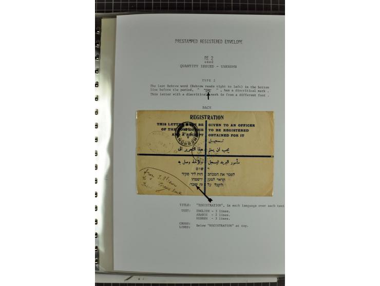 Registered envelopes, nationally and internationally awarded exhibition collection in 5 volumes, containing about more than 1