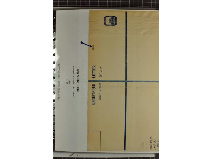 Registered envelopes, nationally and internationally awarded exhibition collection in 5 volumes, containing about more than 1