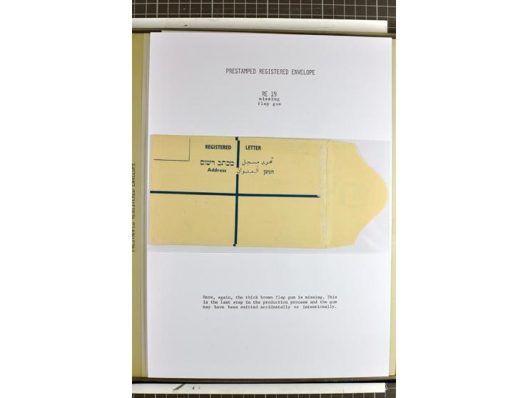 Registered envelopes, nationally and internationally awarded exhibition collection in 5 volumes, containing about more than 1