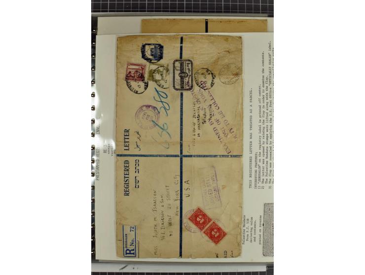 Registered envelopes, nationally and internationally awarded exhibition collection in 5 volumes, containing about more than 1