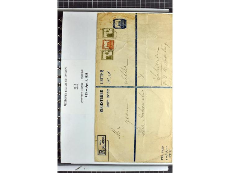 Registered envelopes, nationally and internationally awarded exhibition collection in 5 volumes, containing about more than 1
