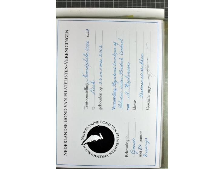 Registered envelopes, nationally and internationally awarded exhibition collection in 5 volumes, containing about more than 1