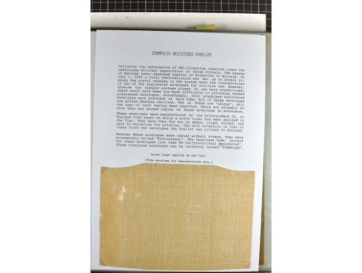 Registered envelopes, nationally and internationally awarded exhibition collection in 5 volumes, containing about more than 1