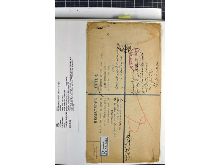 Registered envelopes, nationally and internationally awarded exhibition collection in 5 volumes, containing about more than 1