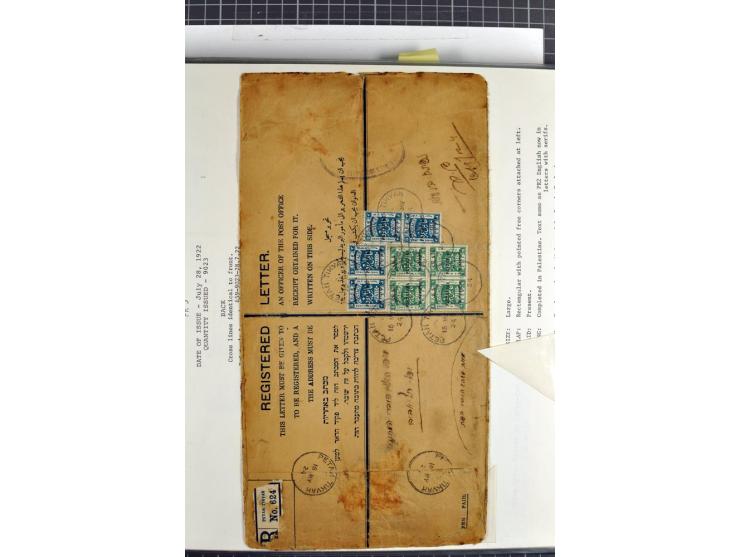 Registered envelopes, nationally and internationally awarded exhibition collection in 5 volumes, containing about more than 1