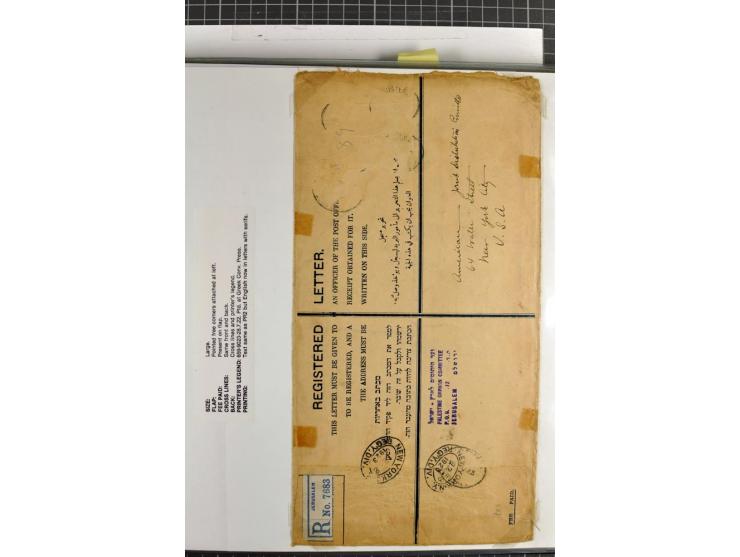 Registered envelopes, nationally and internationally awarded exhibition collection in 5 volumes, containing about more than 1